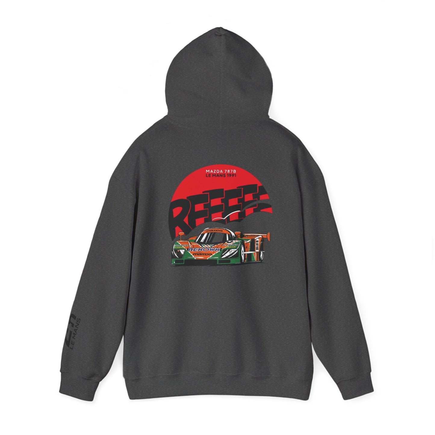 Le Mans Mazda 787B Racing Graphic Hoodie