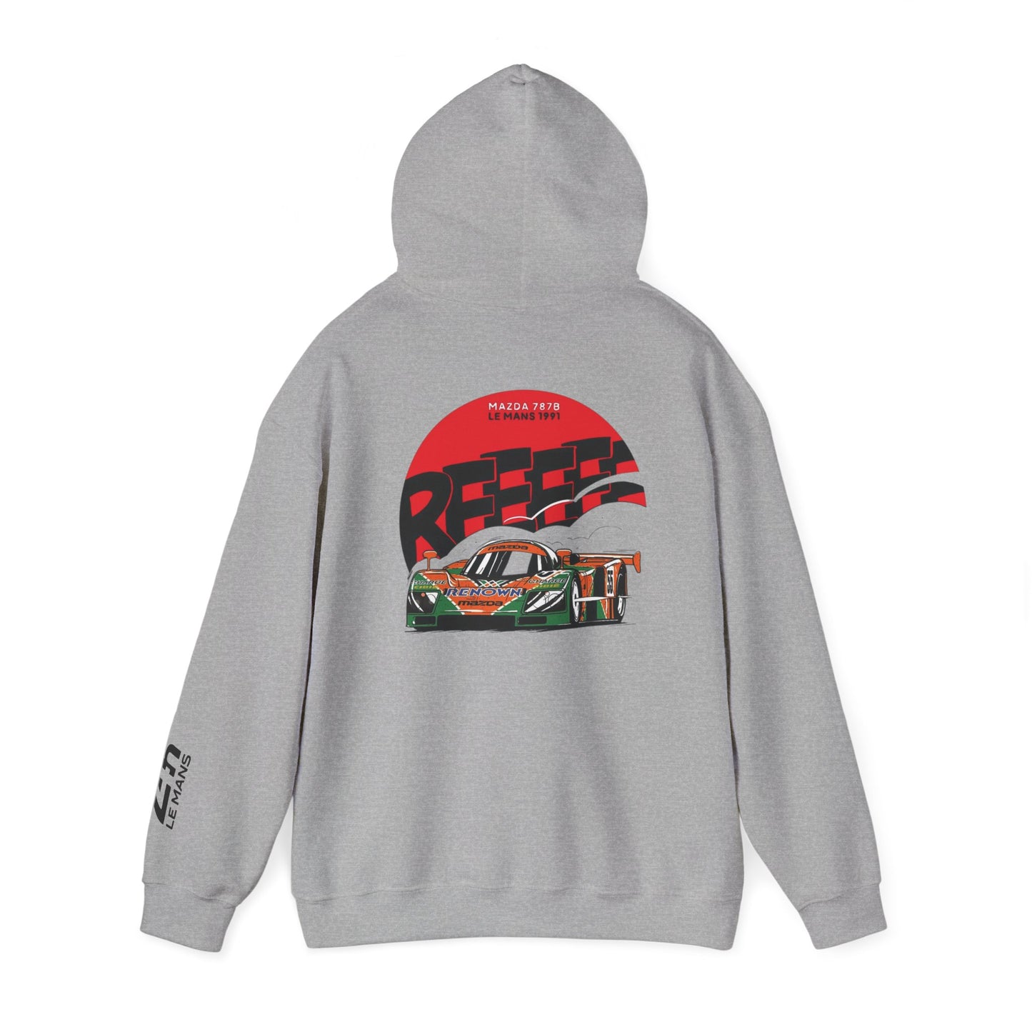 Le Mans Mazda 787B Racing Graphic Hoodie