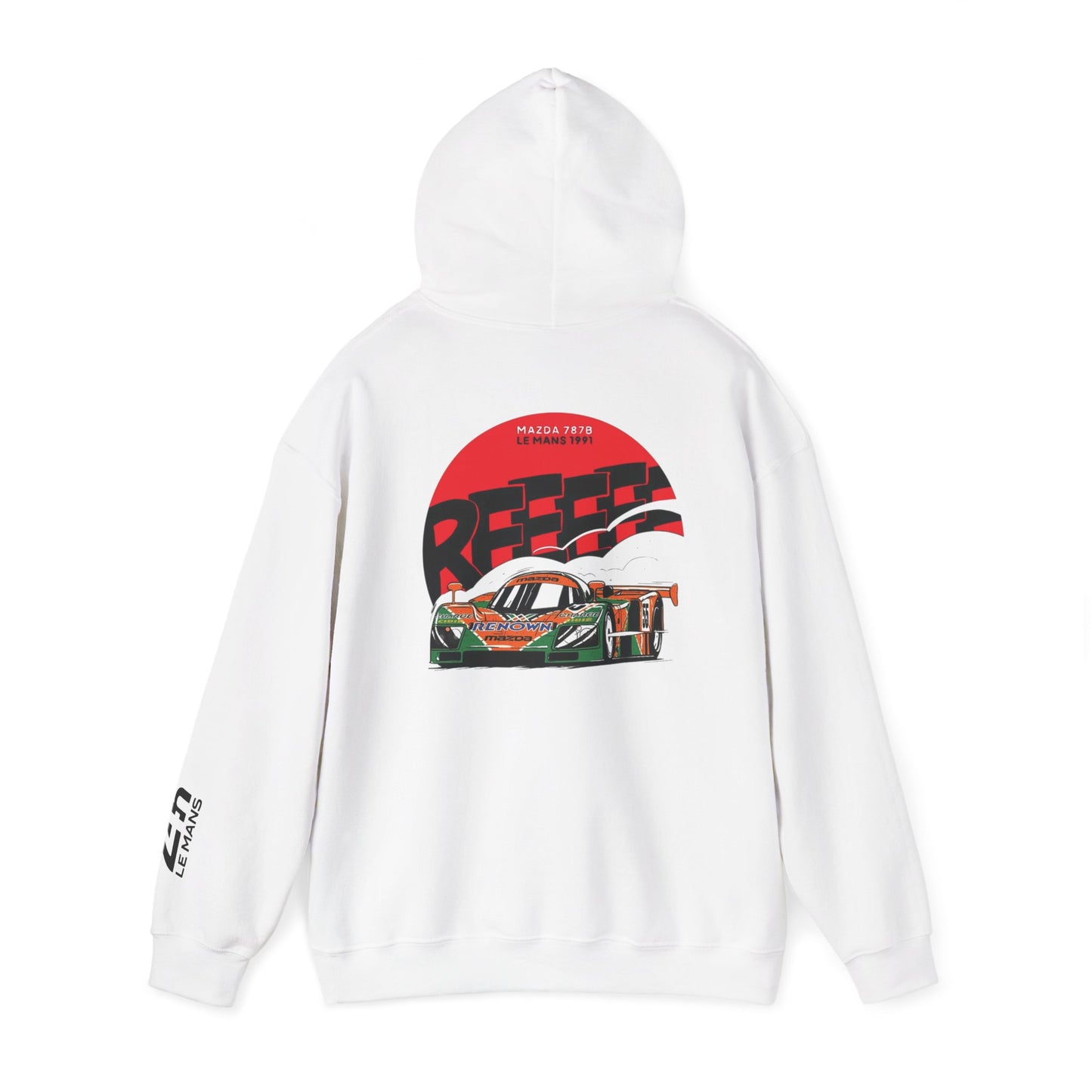 Le Mans Mazda 787B Racing Graphic Hoodie